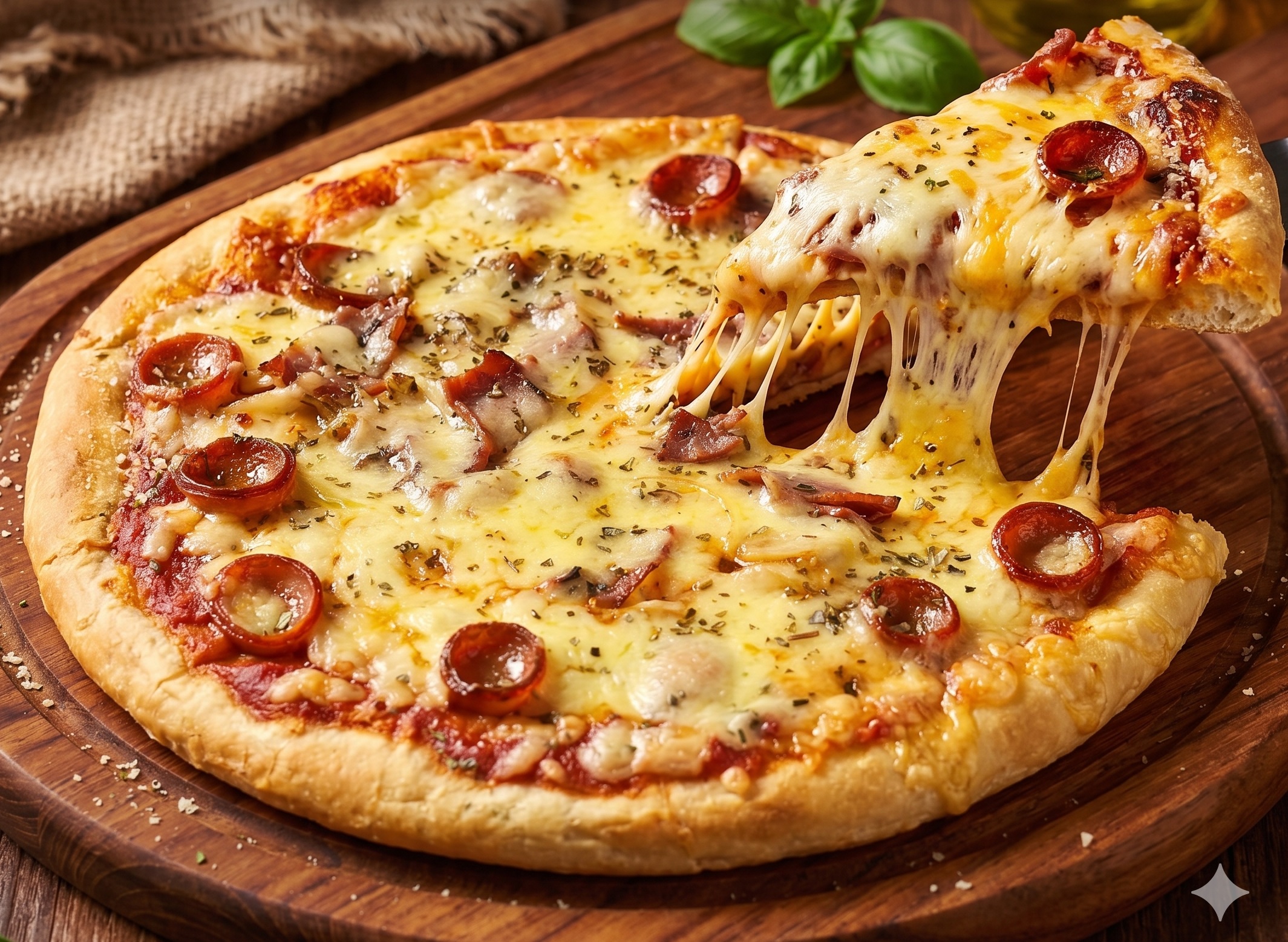 Beef Cheeze Mozza Pizza
